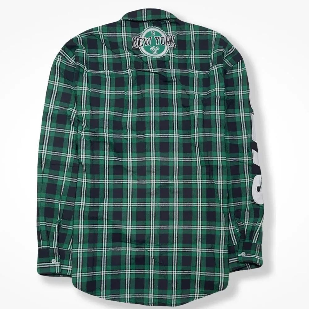 New York Jets / NFL / FOCO Flannel Shirt - NWT Mens Size 2XL, NWT